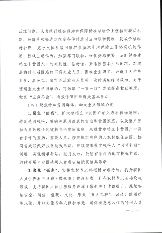 河南省民政廳關(guān)于鞏固脫貧成果有效防止返貧的實(shí)施意見_00005